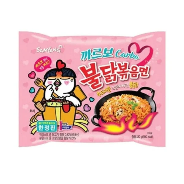 Samyang Ramen Hot Chicken Carbonara 130gr Japon